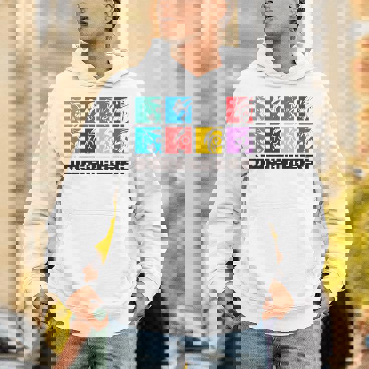 ドゲンジャーズ フェイスシルエット Hoodie