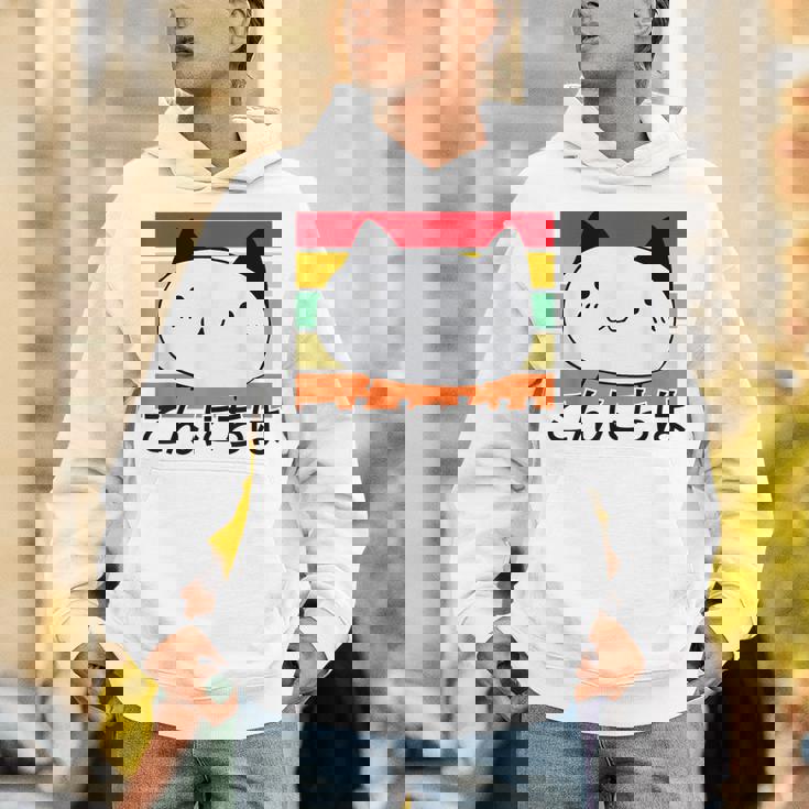 ハローキュートキャット レトロサンセット Hoodie