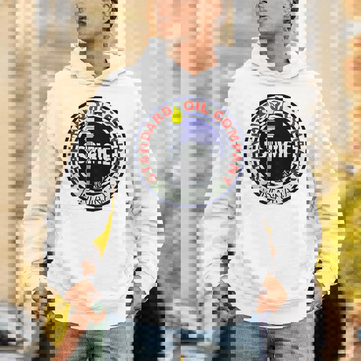 バックプリントのみ レトロ ヴィンテージ ガソリンスタンド 標準モーターオイル パーカー