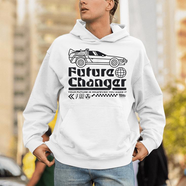 バック・トゥ・ザ・フューチャー Time Machine Future Changer Retro パーカー