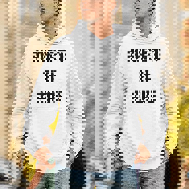 パワー・トゥ・ザ・ピープル Hoodie