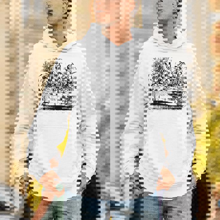 ビッグテキサス 不思議の国のアリス マッドハッターズ ティーパーティーtシャツ パーカー