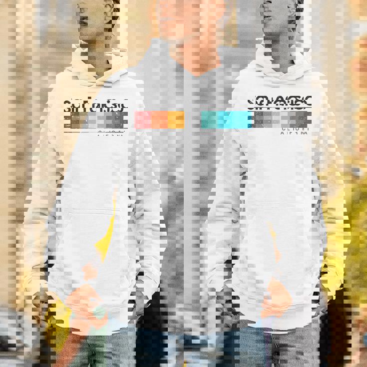 ビンテージサンフランシスコカリフォルニア1980年代レトロデザインtシャツ パーカー