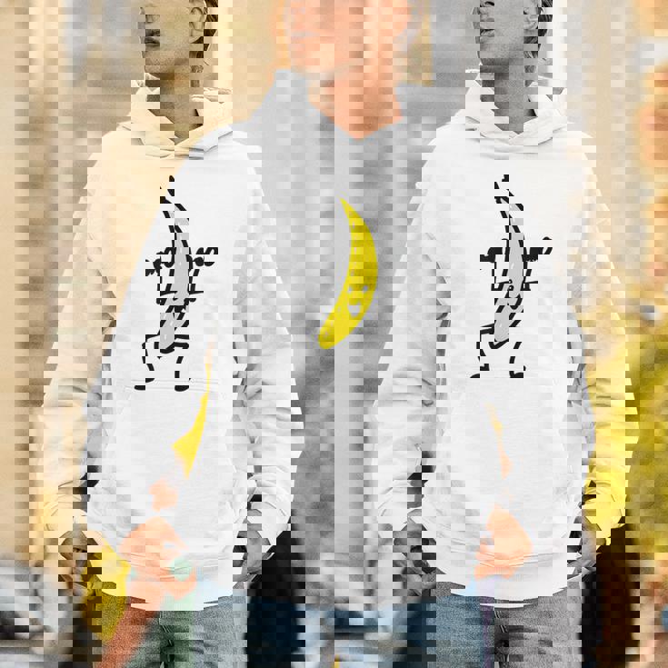 メンズ ファニースティックフィギュア フィットネス バナナダンベル トレーニング パーカー