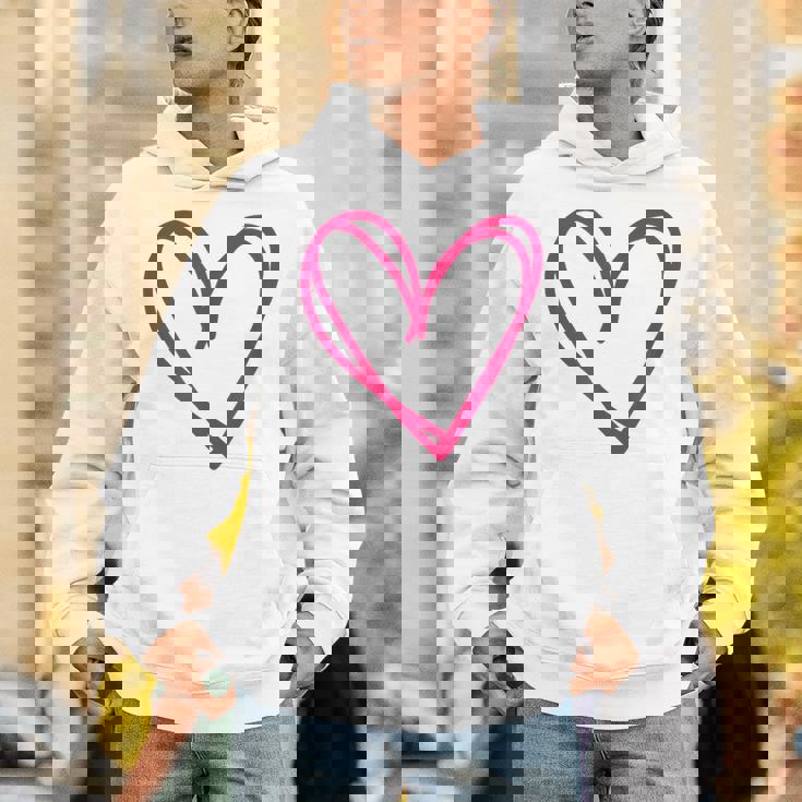 ホットピンクハート パーカー