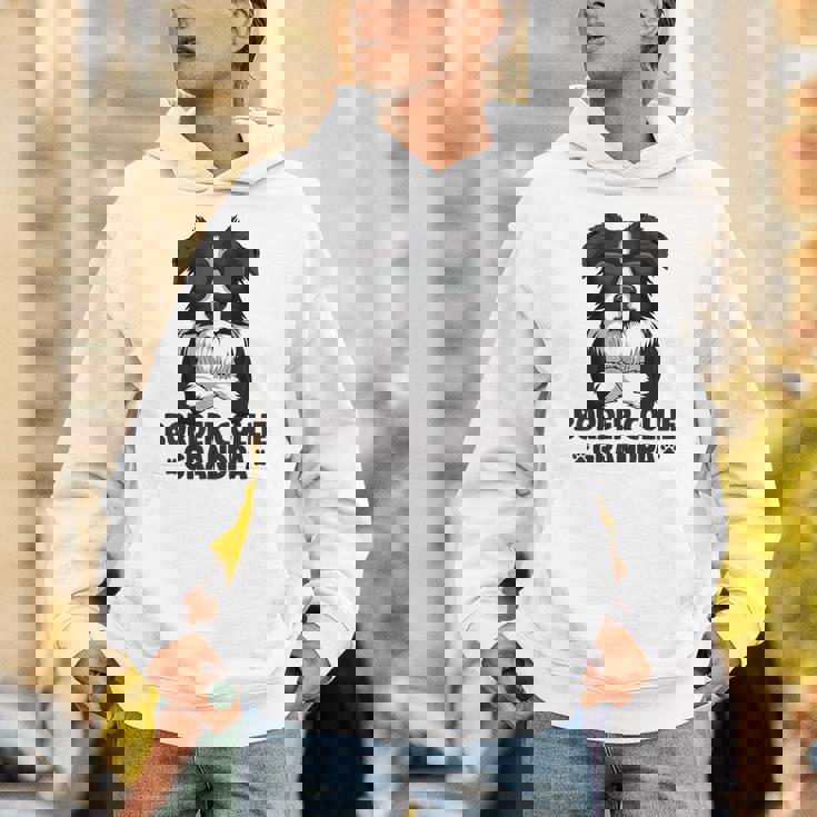 ボーダーコリー 犬 おじいちゃん パーカー