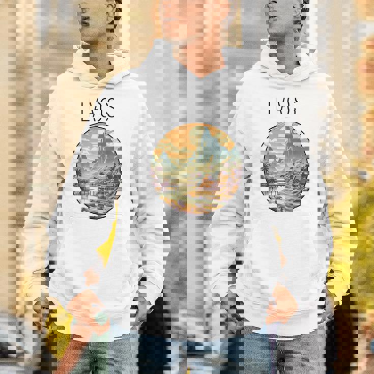 ラオスの風景 アールデコ パーカー