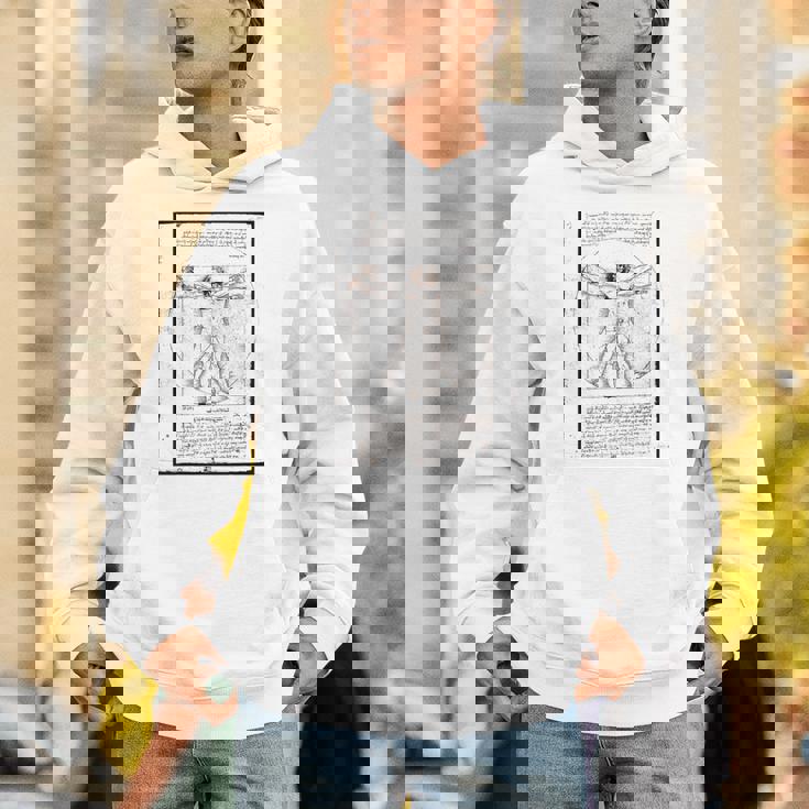 レオナルド・ダ・ヴィンチの「ヴィトルヴィア人」 オリジナル パーカー