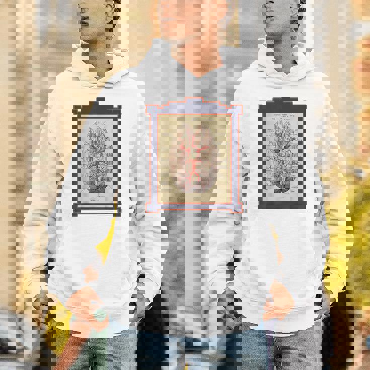 ヴィンテージ 人間の脳 解剖図 パーカー