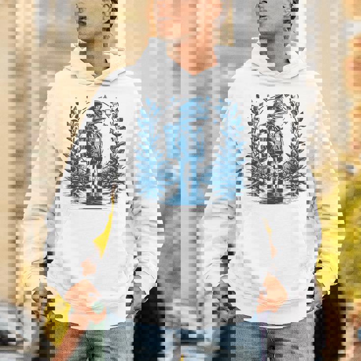 ヴィンテージスタイルの「郵便配達員カエル」 パーカー