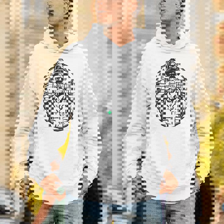 安全に働くおじさん 安全第一 作業員 パーカー