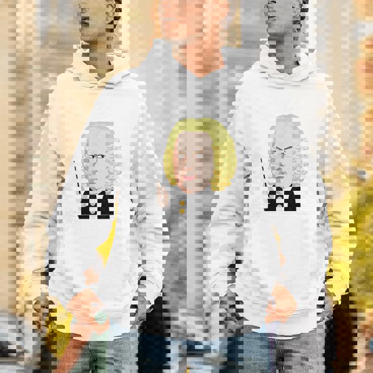 楽しい音楽コンダクターシャツ クールバッハ クラシカル音楽作曲家 パーカー