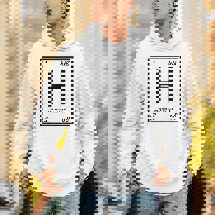 水素シンボルコスチューム。 パーカー