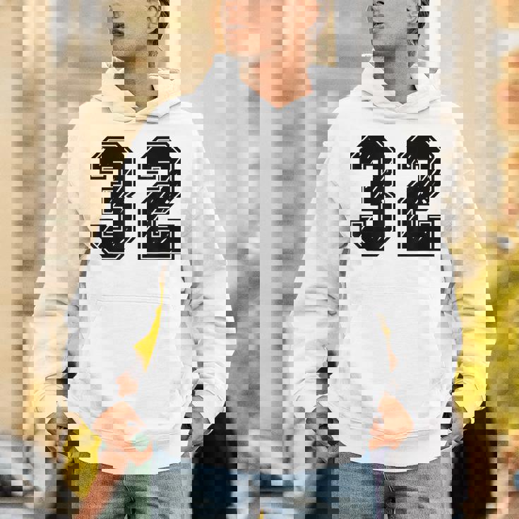 背番号 32 チーム短大スポーツ背番号付きユニフォーム パーカー