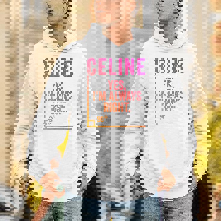 面白いセリーヌ 面白いセリーヌ 名前 誕生日シャツ ギフト パーカー