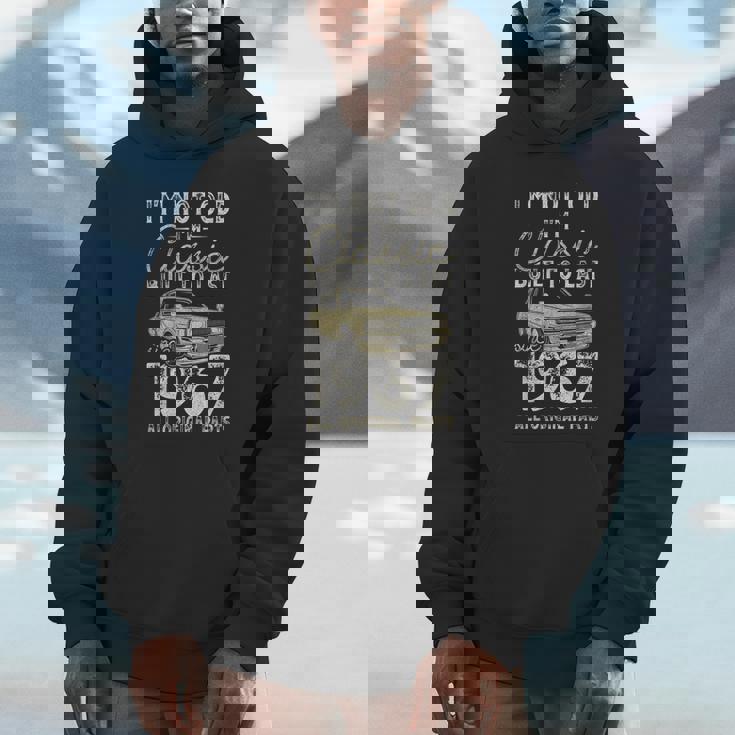 58 歳の誕生日、1967 年以来、クラシックカー、58 歳 Hoodie