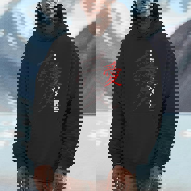 Awesome Love 日本の漢字デザイン Hoodie