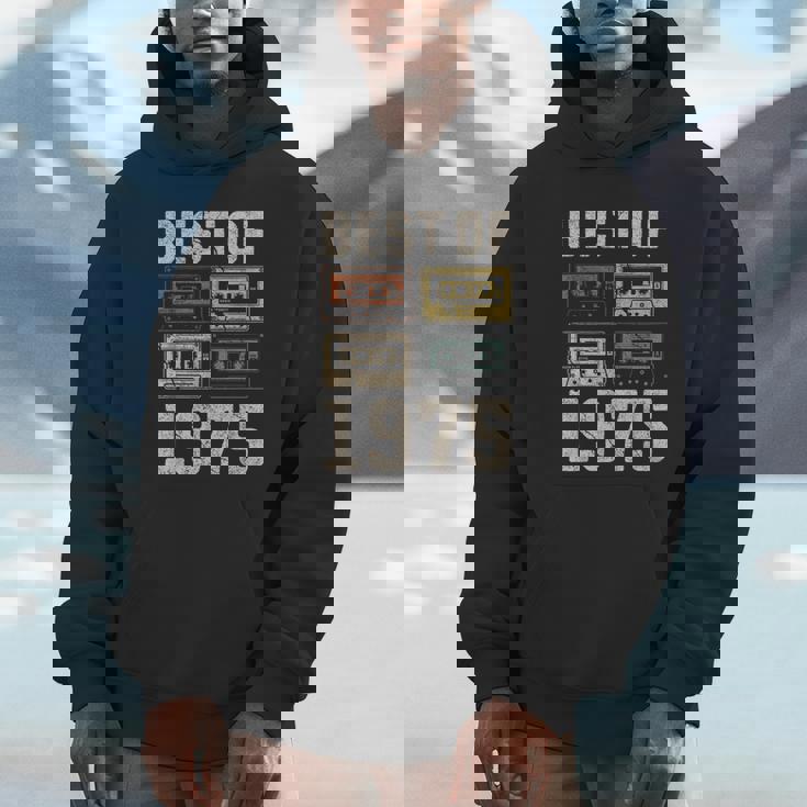 Best Of 1975 カセットテープ・レトロ 50歳の誕生日 パーカー