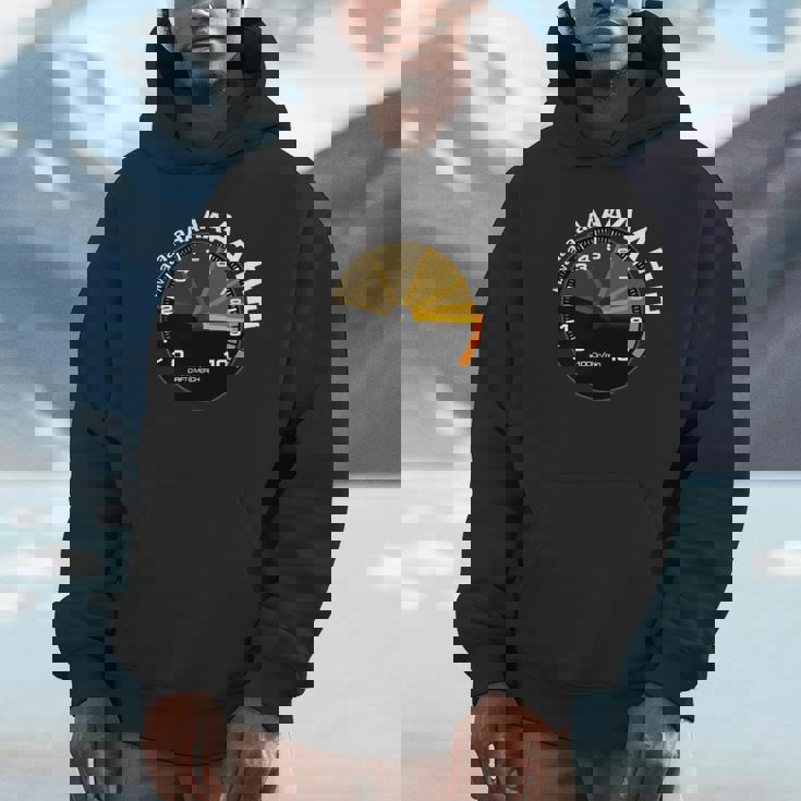 Bwaaah レーシングタコメーター 面白い車愛好家 Revving Heart パーカー