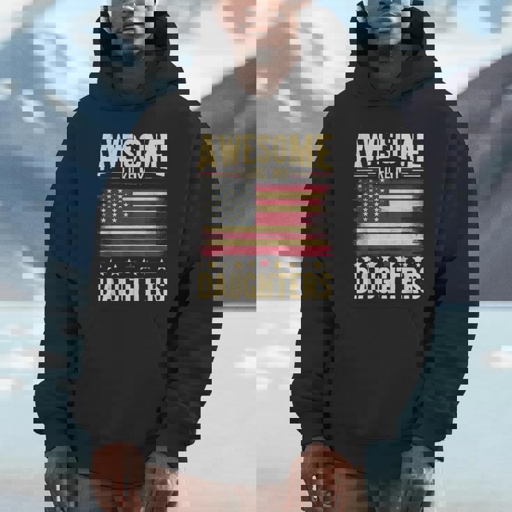 Dad Fathers Day Awesome Like My Daughters Hoodie