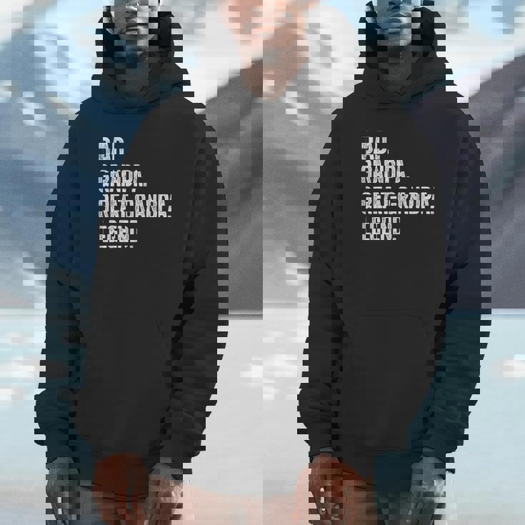 Dad Grandpa Great-Grandpa Legend Vintage Distressed Graphic Hoodie Dad Grandpa Great-Grandpa Legend Vintage Distressed Graphic Hoodie