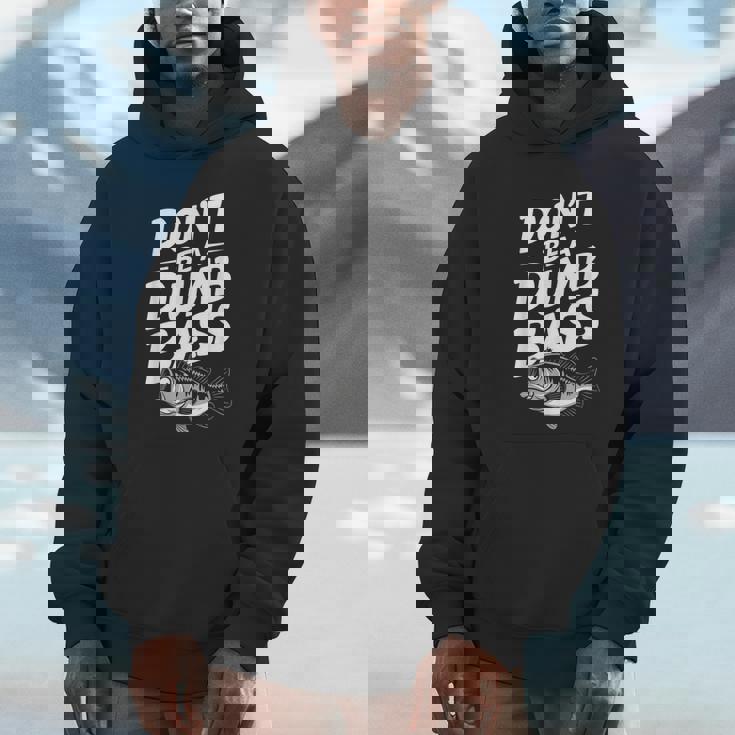 Don’T Be A Dumb Bass Fishing Lover パーカー