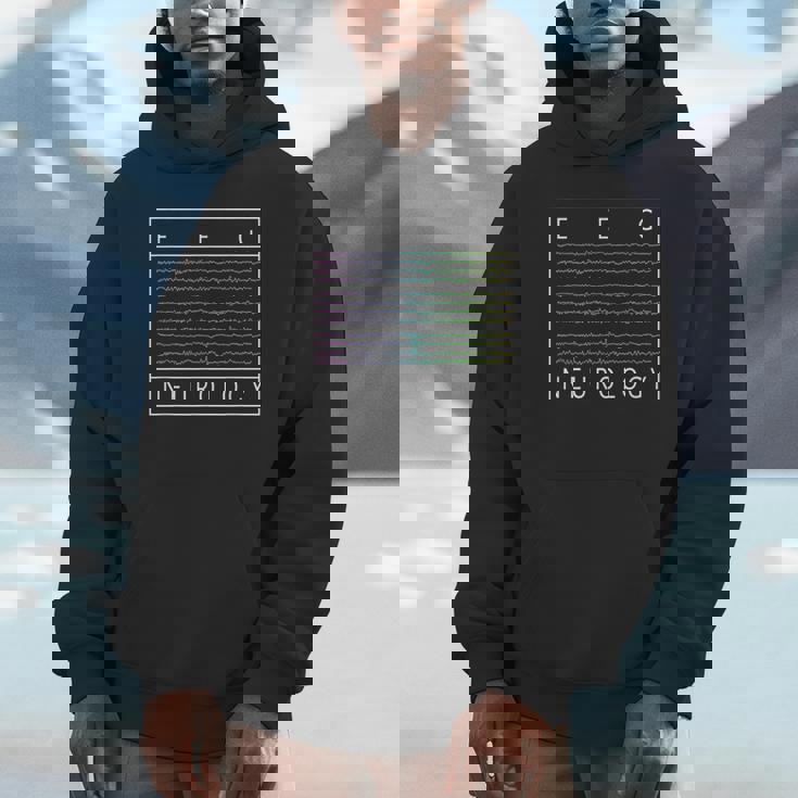 Eeg技術者 神経学 カラフルな脳波 Eeg Hoodie