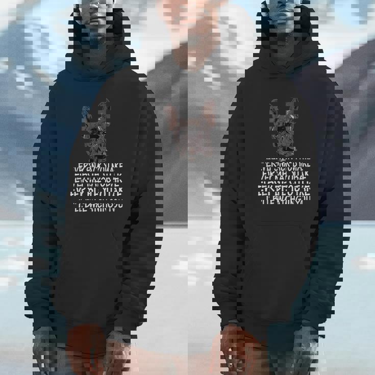 Every Snack You Make French Bulldog Mom And Frenchie Dad Unisex Hoodie