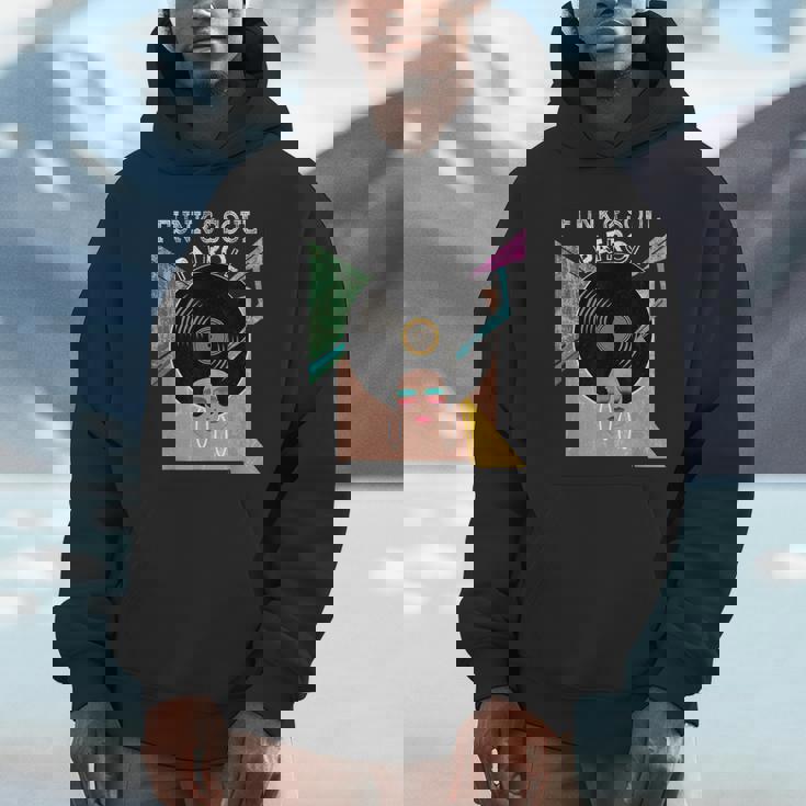 Funk &Oul Patrol 70年代80年代ビンテージアフログラフィックミュージックシャツ パーカー