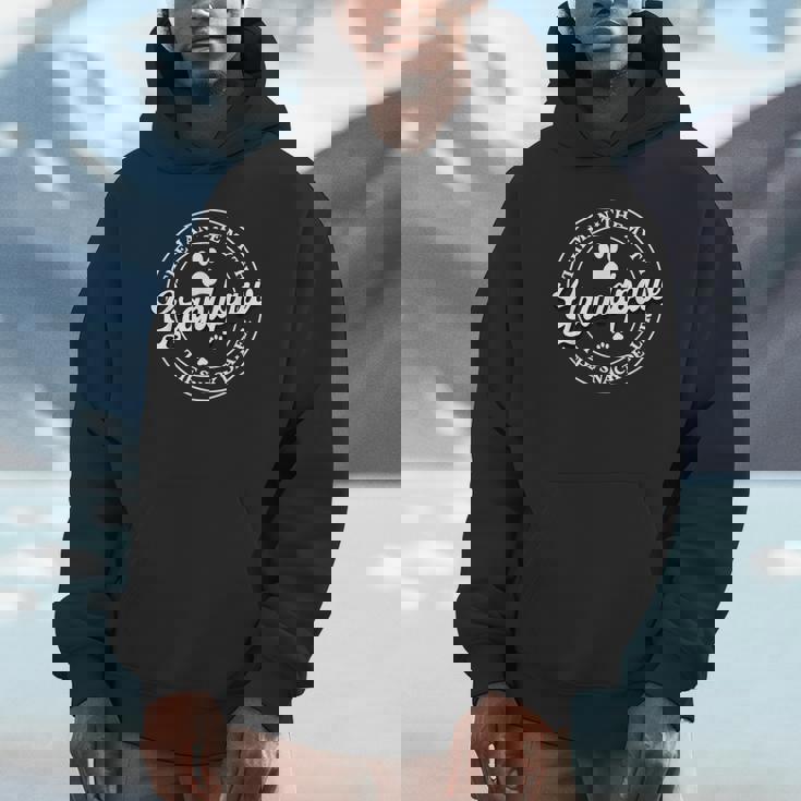 Grandpaw The Myth The Snack Dealer Fathers Day Dog Grandpa Hoodie