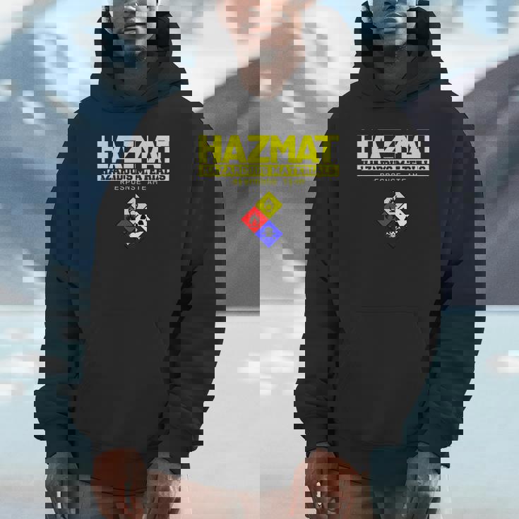 Hazmat 危険物対応チーム技術者tシャツ パーカー