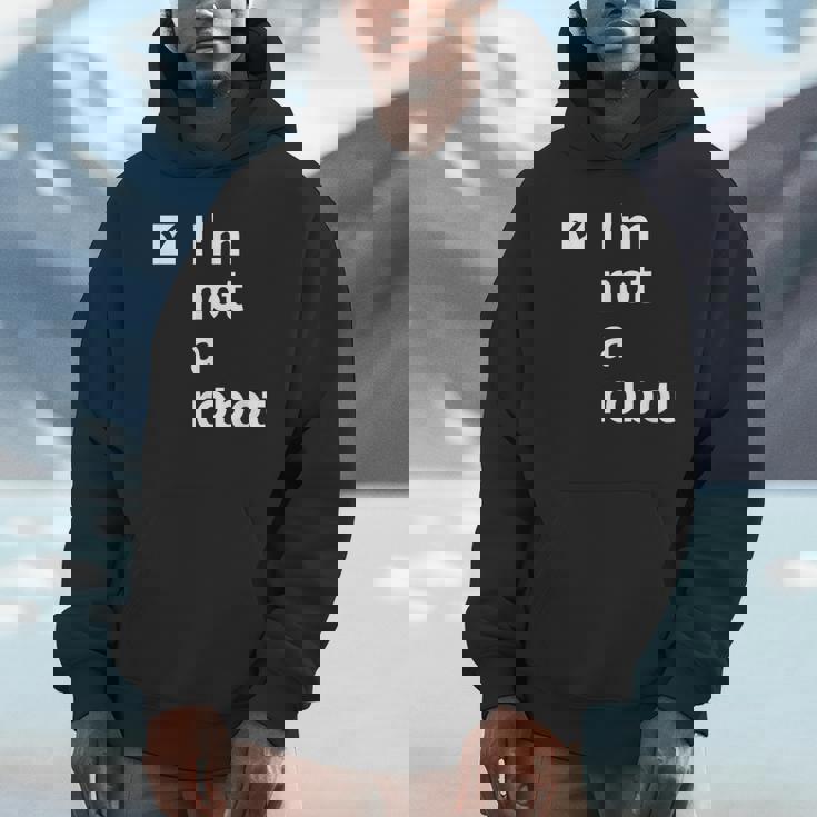 I'm Not A Robot Ai 人工知能ゲーマー パーカー