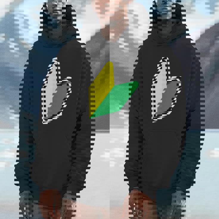 Jdm：Jdmマークビギナードライバー若葉商信社シンボル パーカー