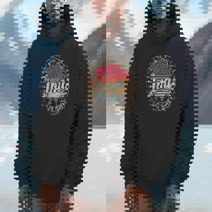 Jimmy The Man The Myth The Legend Personalized Name Hoodie
