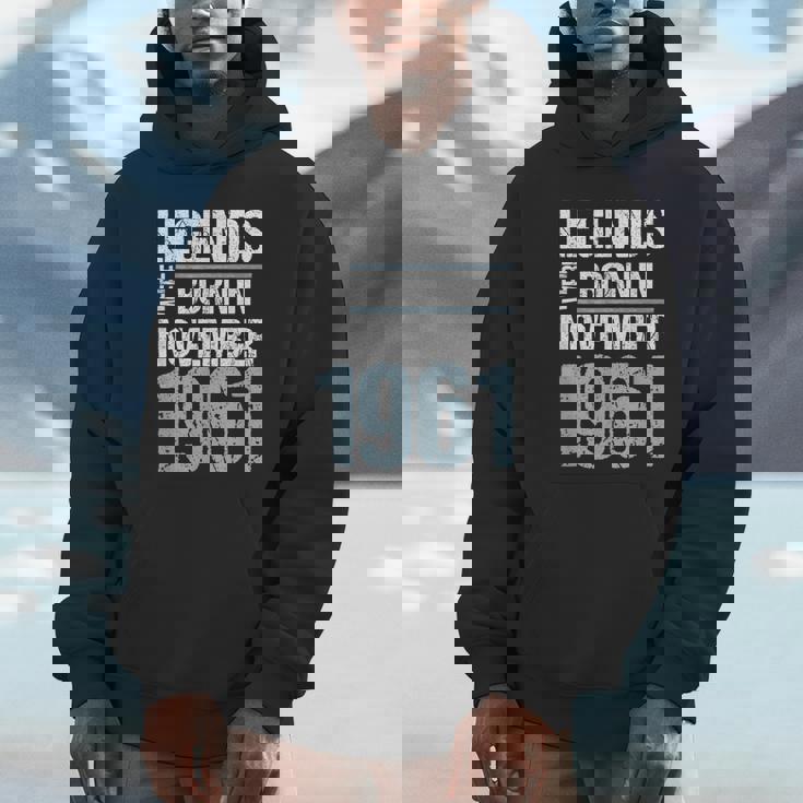 Legends Were Born In November 1961 誕生日 パーカー