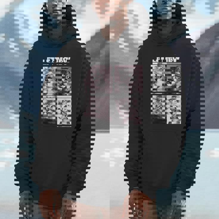 Let It Meow 面白い猫子猫の歌うギフト パーカー