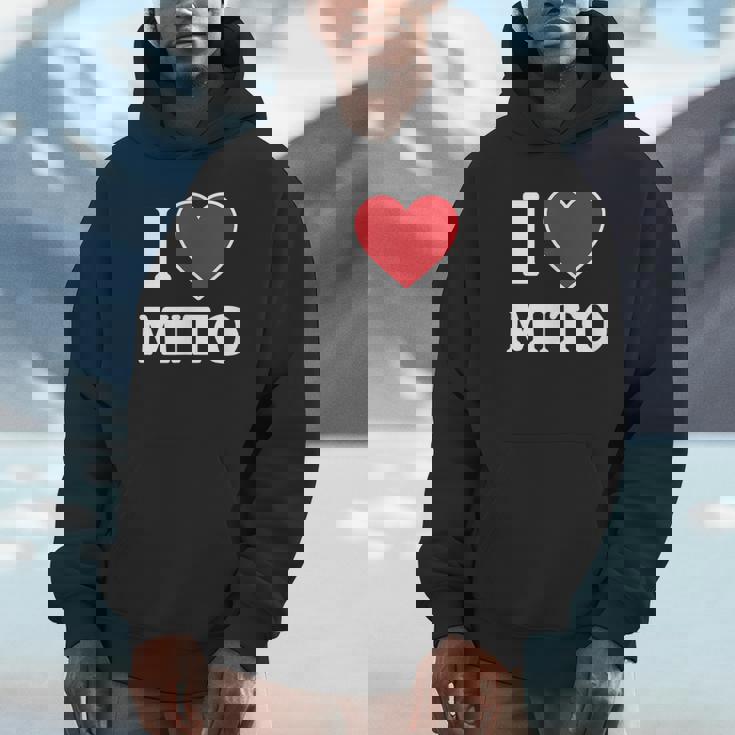 I Love Mito、ハートのある日本の都市 パーカー