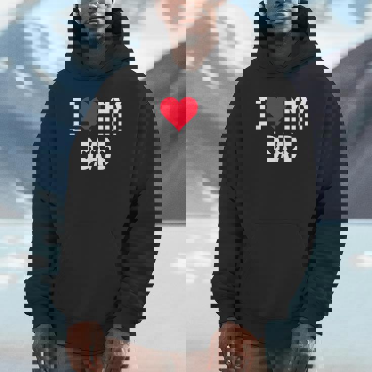 I Love My Dad シャツ I Heart Dad Love Dad パーカー