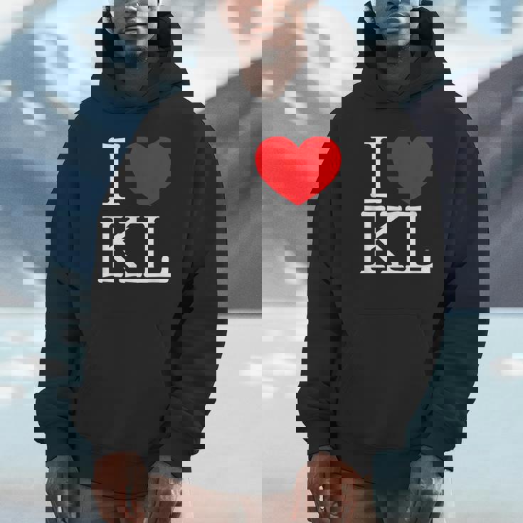 I Love ハート Kl パーカー