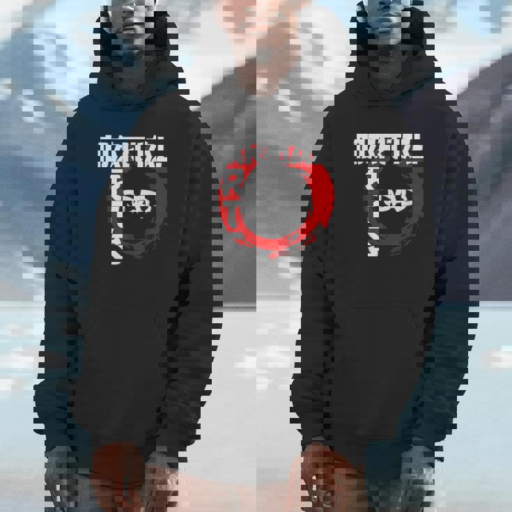 Martial Arts Dad Idea Fathers Day Grandpa Hoodie