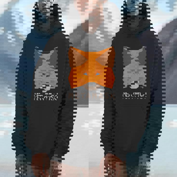 Metamask Fox 安全な暗号財布 Altcoin トークン交換 Hoodie