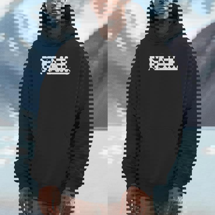 Nah Minimalist Nihilist Pessimist Introvert Graphic 長袖tシャツ パーカー