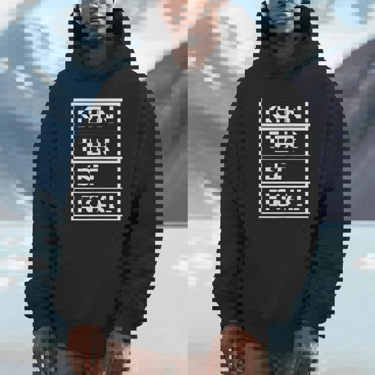 No Animal Is No Matter Animal Protection パーカー