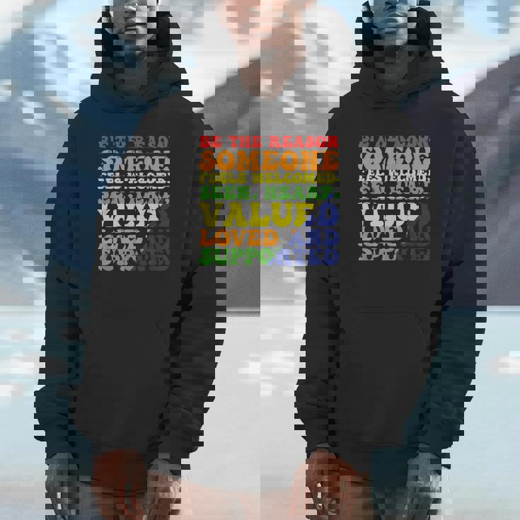 Be The Reason 誰かが歓迎されていると感じる パーカー