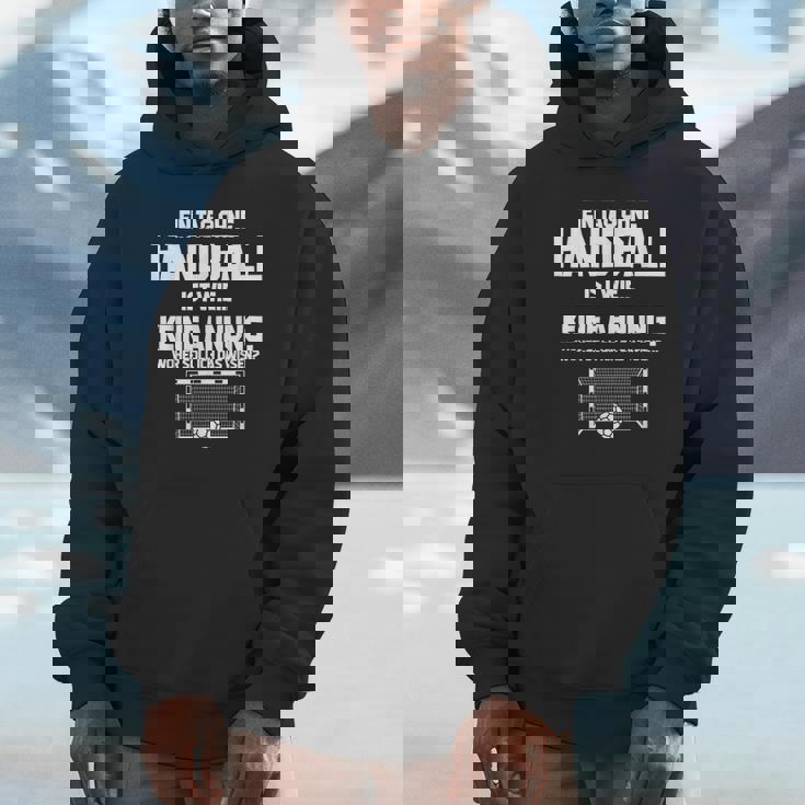 Tag Ohne ハンドボール インポッシブル 面白いハンドボールファン パーカー