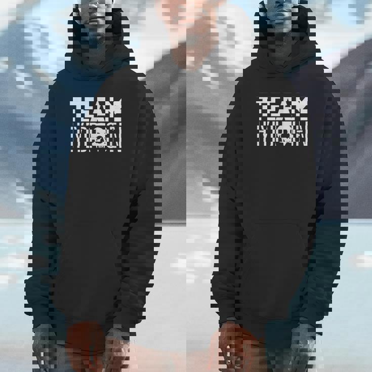 Team Hydrogenymbol H 燃料セル ハイブリッドカー クリーンエネルギー パーカー