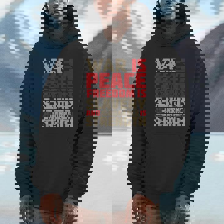 War Is Peace 引用tシャツ パーカー