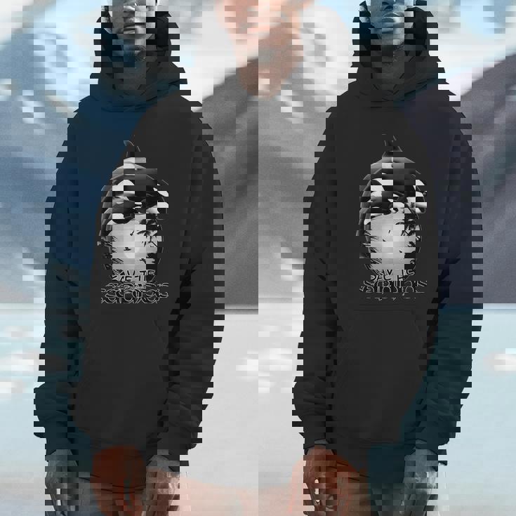 かわいいシャチサモアポリネシア パーカー