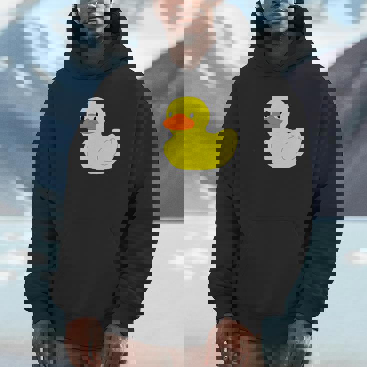 かわいいラバーダックイエローグラフィックかわいいラバーダック パーカー