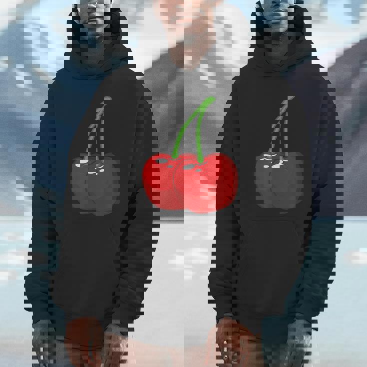 さくらんぼ2本 パーカー